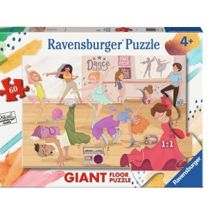 03177 - Giant Floor Puzzle 60 pezzi  - L’ora di danza