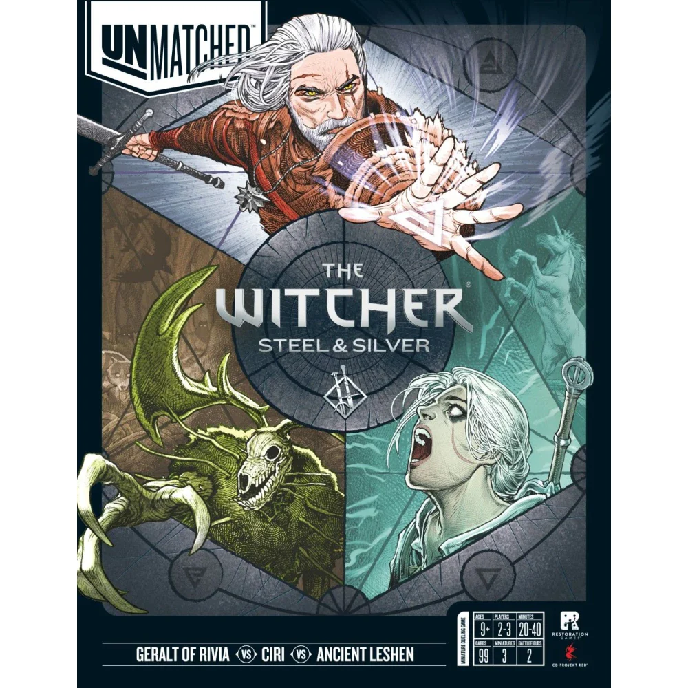 Unmatched THE WITCHER: Steel and Silver